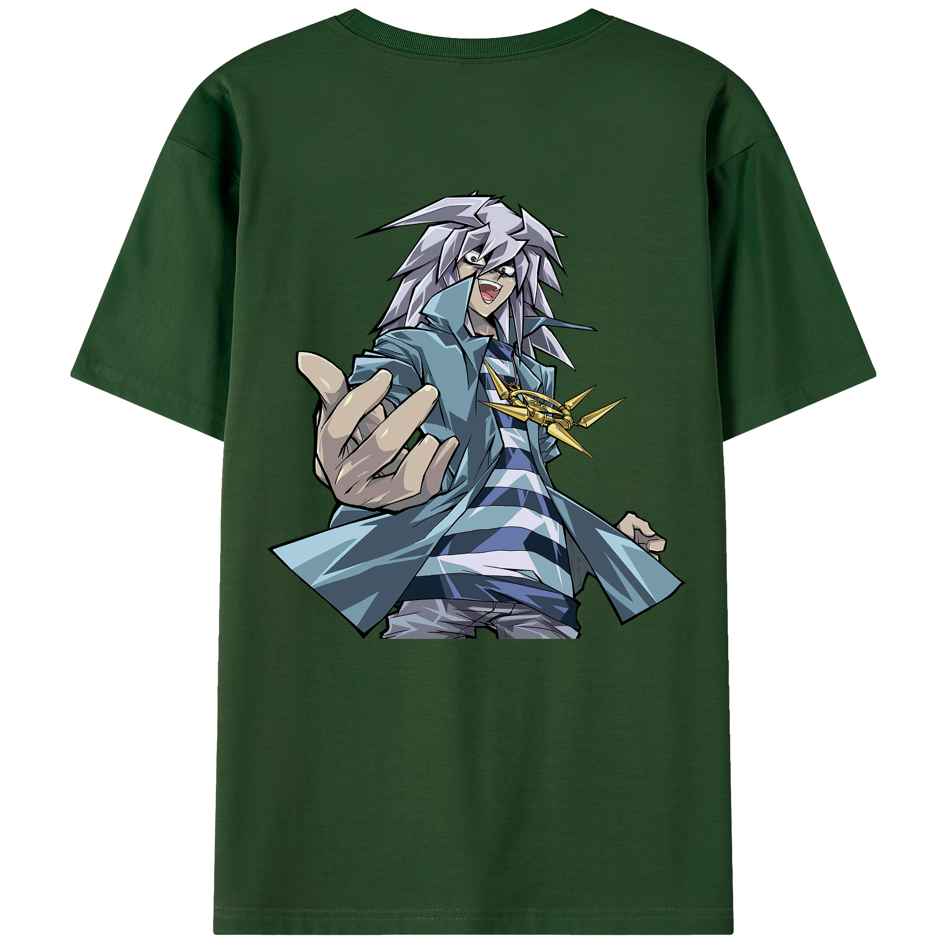 （画像用） 遊☆戯☆王 Yu-Gi-Oh! 綿100％半袖Tシャツ（背面プリント）